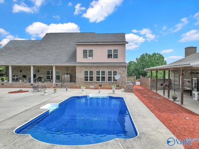 83 James Rd, Hartselle, AL 35640 - view of pool featuring a patio area