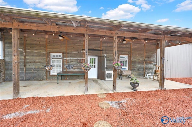 83 James Rd, Hartselle, AL 35640 - view of patio featuring ceiling fan