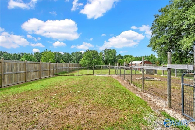 83 James Rd, Hartselle, AL 35640 - view of yard featuring view of wooded area