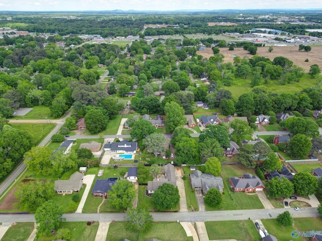 aerial view