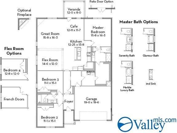 177 Pennington Ave, Huntsville, AL 35811 - view of floor plan / room layout