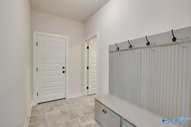 view of mudroom