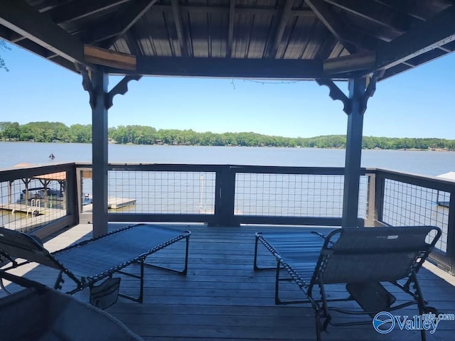 LOT3 County Road 432, Centre, AL 35960 - dock with a gazebo and a water view