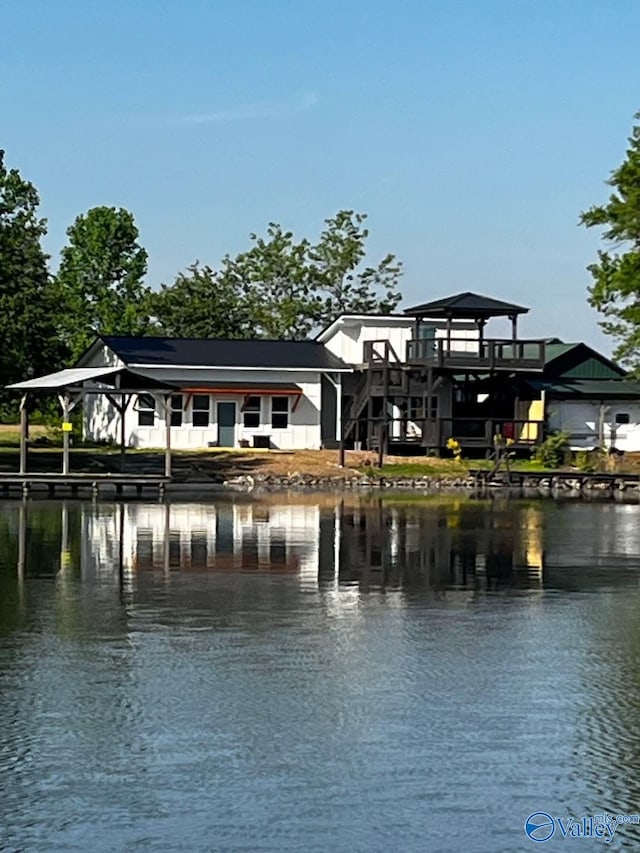 LOT3 County Road 432, Centre, AL 35960 - water view with stairs
