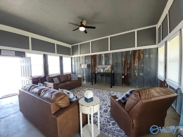 LOT3 County Road 432, Centre, AL 35960 - living room with a ceiling fan