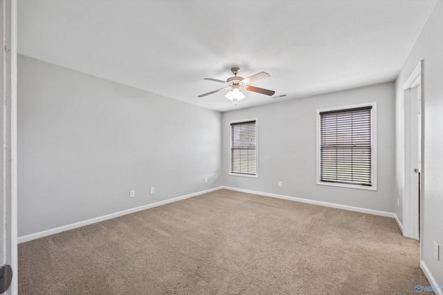 377 Robinson Rd, Huntsville, AL 35811 - unfurnished room with a ceiling fan and carpet floors