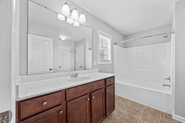 377 Robinson Rd, Huntsville, AL 35811 - bathroom featuring vanity and shower / tub combination