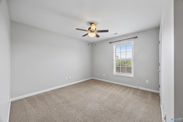 377 Robinson Rd, Huntsville, AL 35811 - empty room featuring carpet and ceiling fan