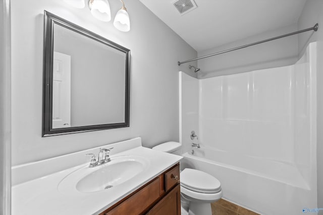 377 Robinson Rd, Huntsville, AL 35811 - full bath featuring vanity, tub / shower combination, and tile patterned floors