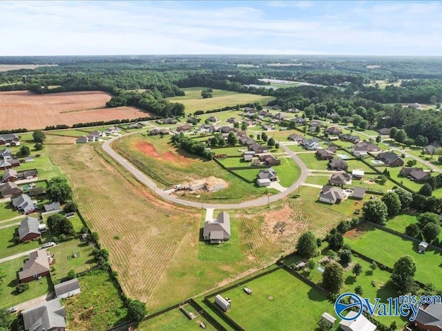 23819 Justin Brent Cir, Elkmont, AL 35620 - aerial view of sparsely populated area featuring farmland