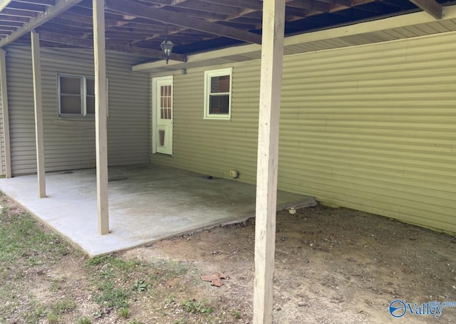 230 Hampton Rd, Hartselle, AL 35640 - view of patio with an attached carport