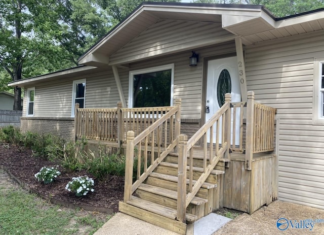 230 Hampton Rd, Hartselle, AL 35640 - view of doorway to property
