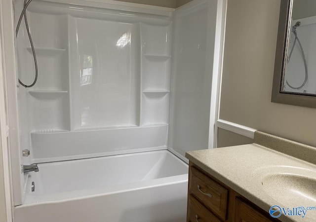 230 Hampton Rd, Hartselle, AL 35640 - bathroom featuring washtub / shower combination and vanity