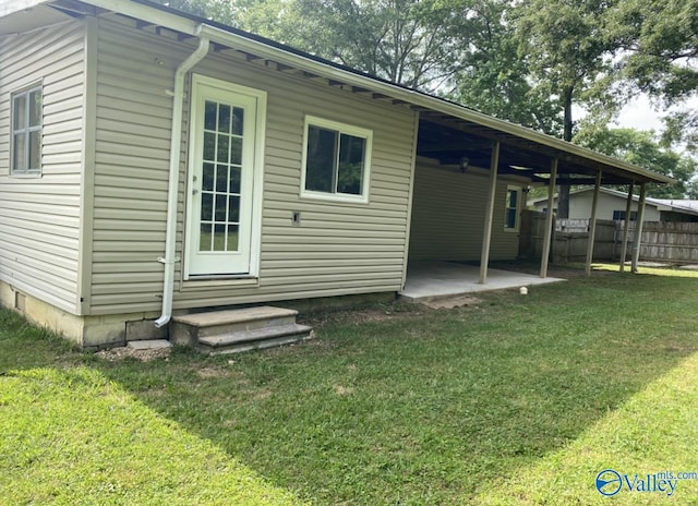 230 Hampton Rd, Hartselle, AL 35640 - rear view of house with a patio area
