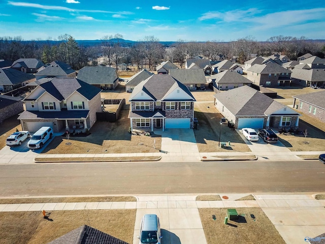 114 Burdine St, New Market, AL 35761 - aerial perspective of suburban area