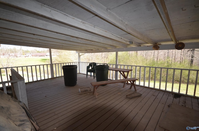 view of deck