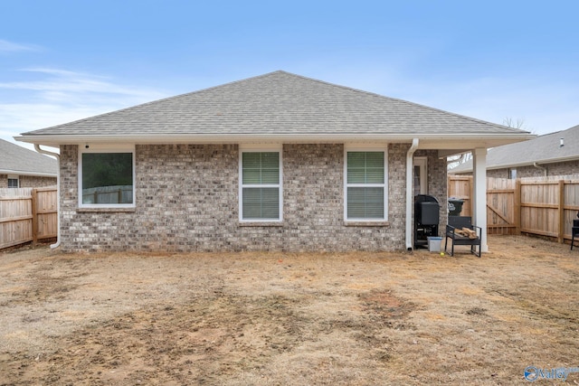 view of rear view of house