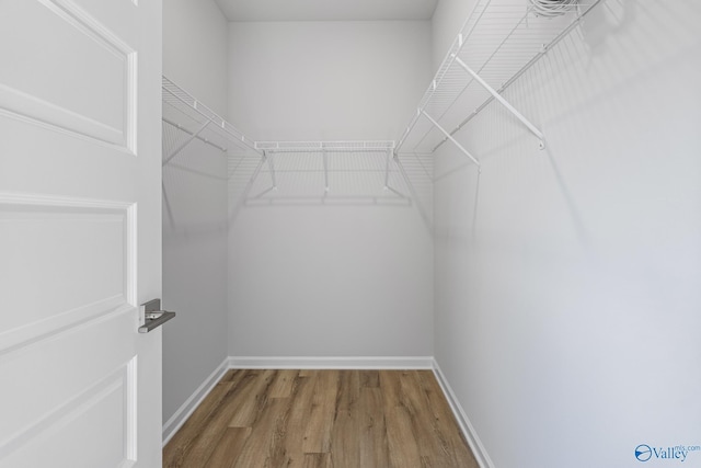 17437 Brooklawn St, Athens, AL 35611 - spacious closet with wood finished floors