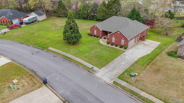 drone / aerial view