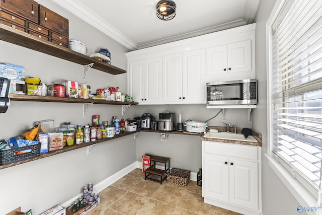 pantry featuring sink