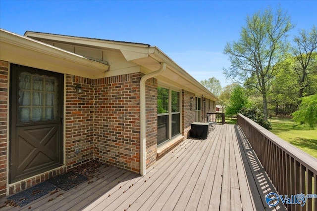 1762 Old Big Cove Rd SE, Owens Cross Roads, AL 35763 - view of deck
