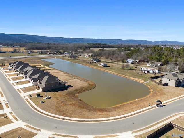 138 Barlow Way, Owens Cross Roads, AL 35763 - birds eye view of property featuring a water and mountain view