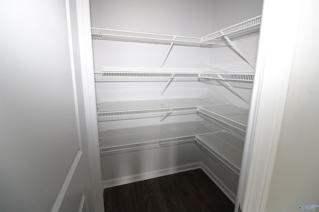 view of pantry