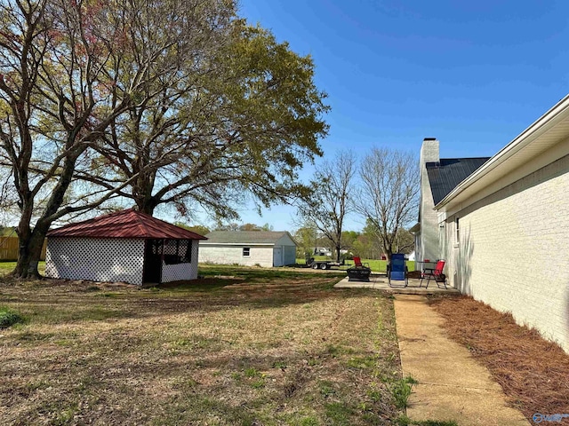 view of yard
