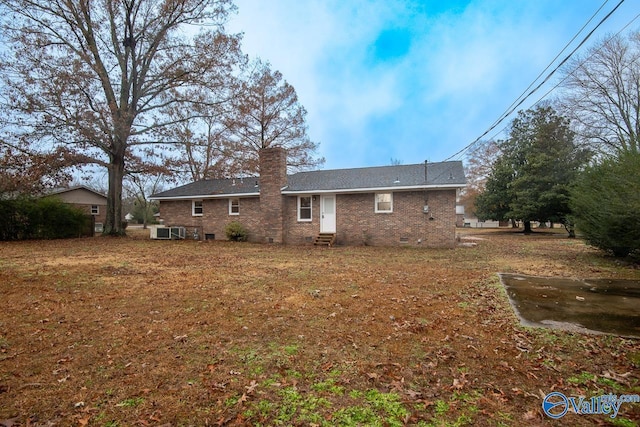 view of back of property