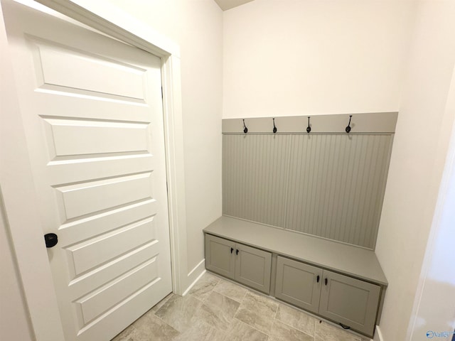 view of mudroom
