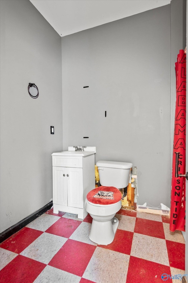 bathroom with toilet