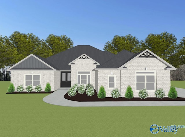 HIGHPOINTB2 Mallard Dr, Madison, AL 35756 - view of front of house with brick siding and a front yard
