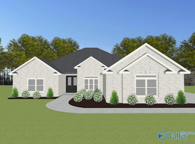 HIGHPOINTB2 Mallard Dr, Madison, AL 35756 - view of front of property featuring brick siding and a front yard