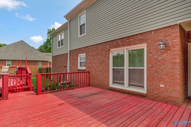 133 Raccoon Trce, Huntsville, AL 35806 - view of wooden deck