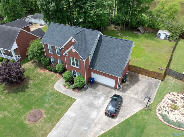 133 Raccoon Trce, Huntsville, AL 35806 - aerial view of property and surrounding area