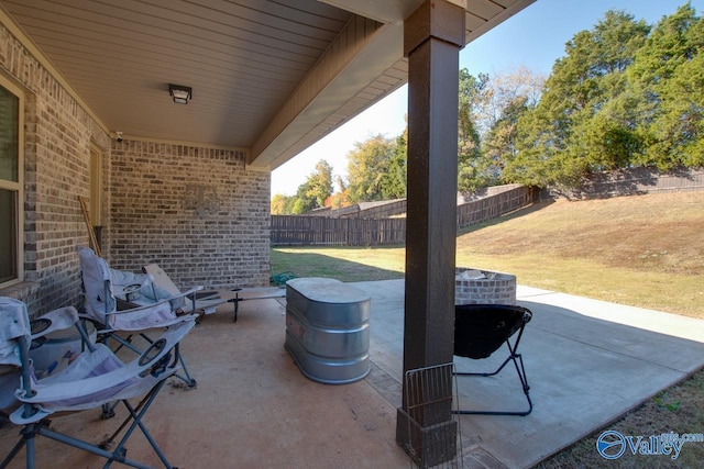 view of patio