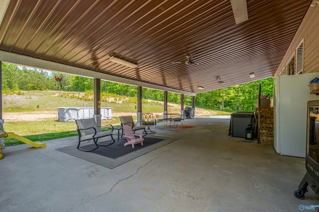 view of patio