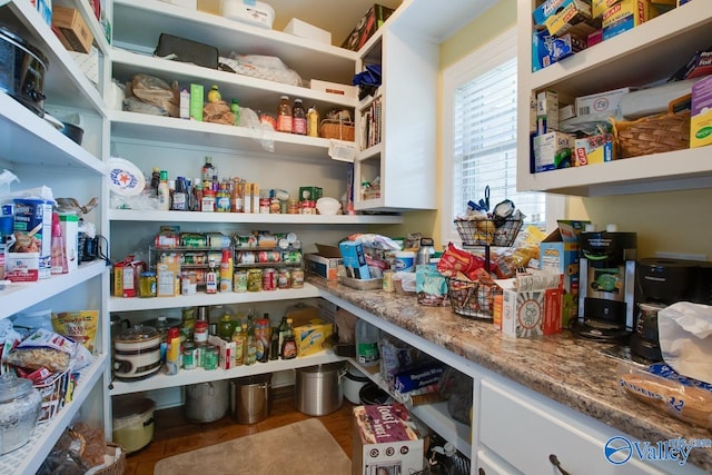 view of pantry