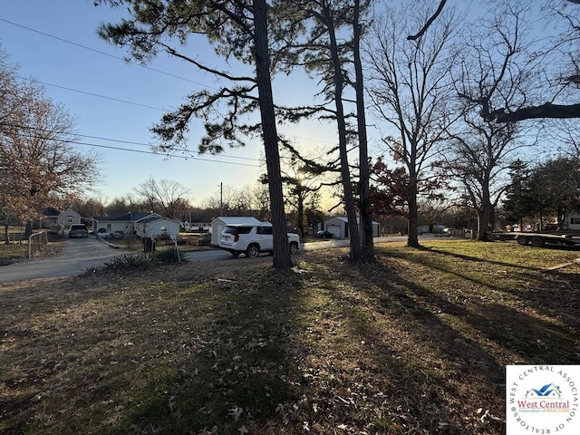 view of street with a residential view