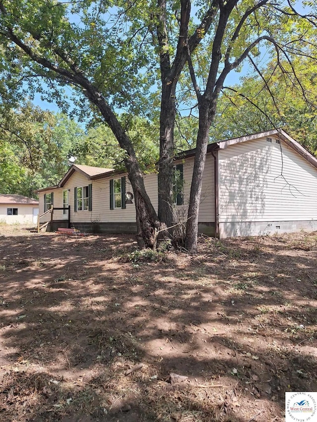 view of property exterior