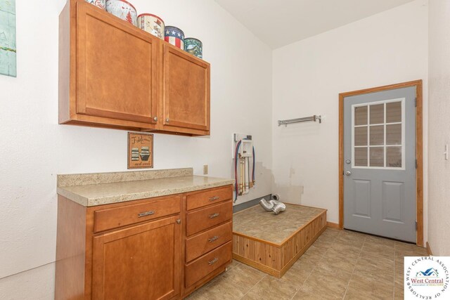 view of laundry room