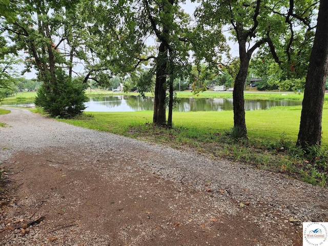 view of water feature