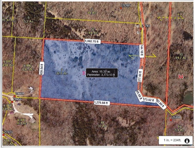 15AcOff County, Warsaw MO, 65355 land for sale