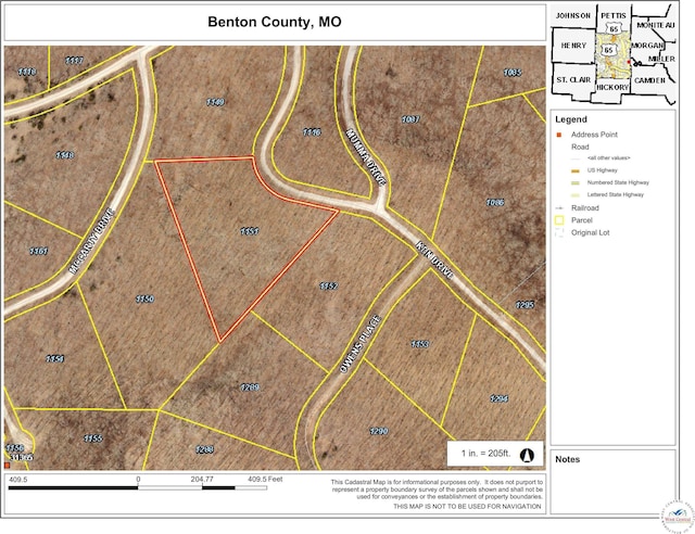 Lot1151 Ken, Edwards MO, 65326 land for sale