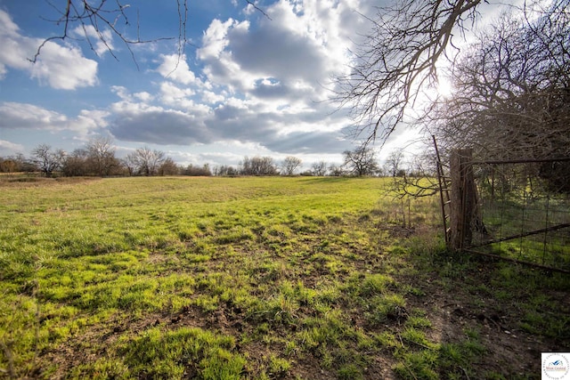 view of nature with a rural view