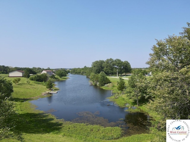 property view of water