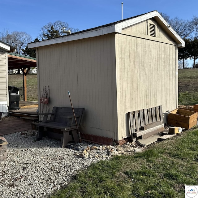 33039 Hilty Ave, Warsaw, MO 65355 - view of shed