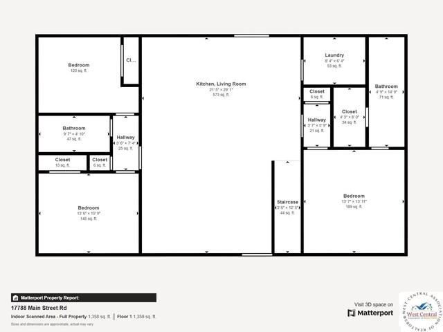 17788 Main Rd, Sedalia, MO 65301 - floor plan / room layout