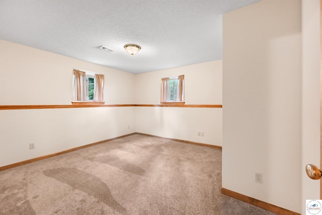 56 NW 247th Rd, Clinton, MO 64735 - spare room featuring healthy amount of natural light, carpet flooring, and a textured ceiling
