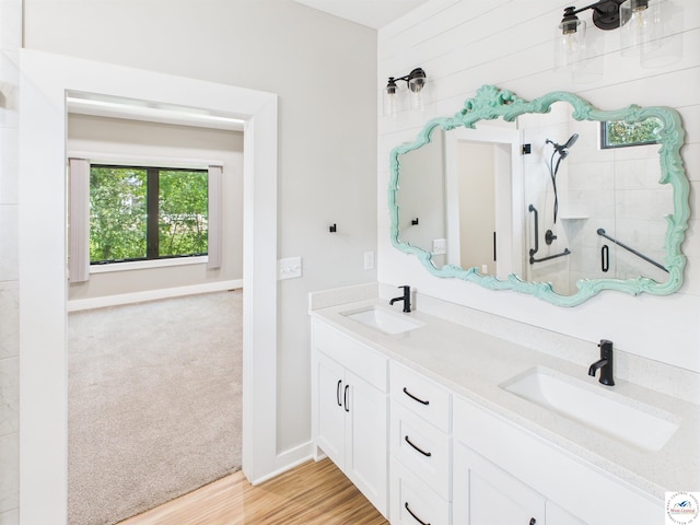1248 Rich Blvd, Warrensburg, MO 64093 - full bathroom with a stall shower and double vanity